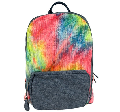 Crinkle Neon/Denim Backpack