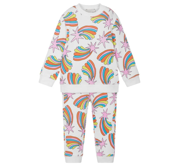 Tracksuit Blanco Estampado Multi