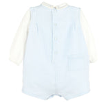 Romper Cuddle Cotton Azul