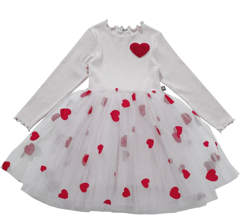 Vestido Blanco Heart Tutu