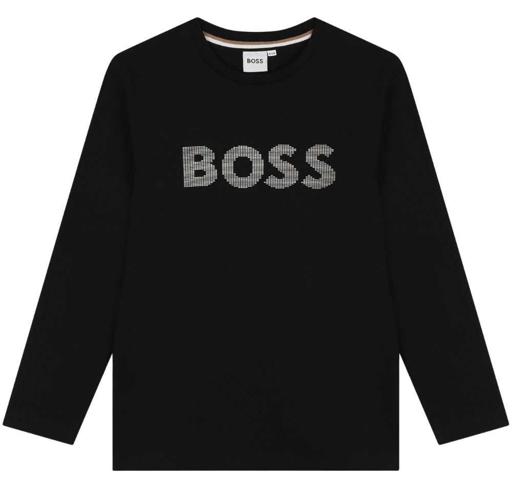 Ls Technical Logo Tee Black