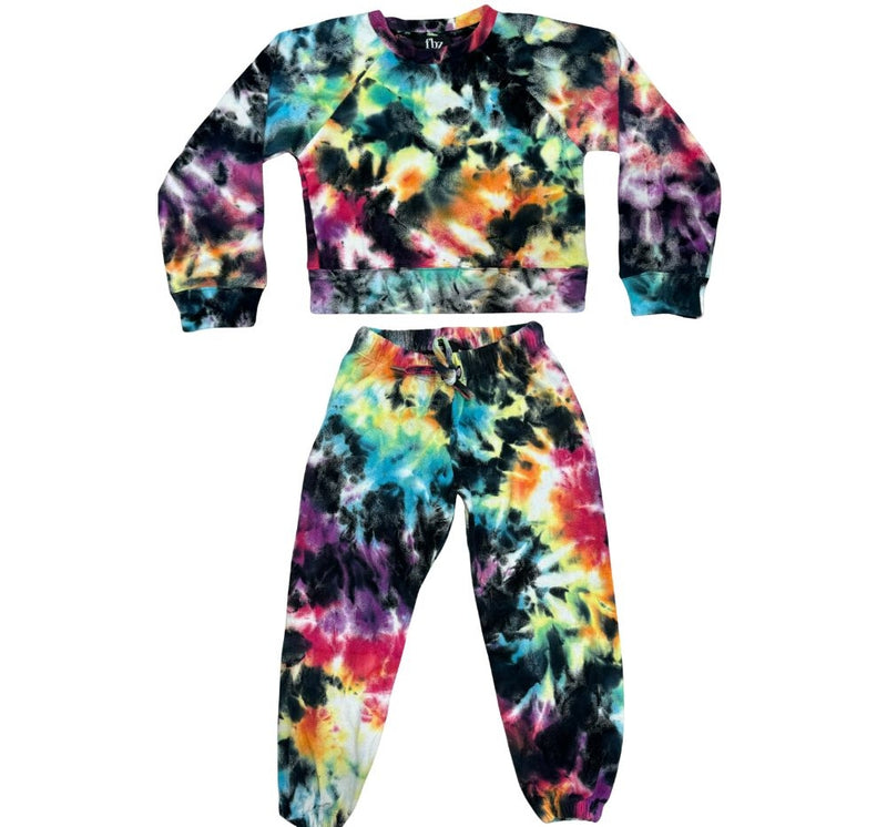 Sweatshirt & Pant Multy Color Tye Dye