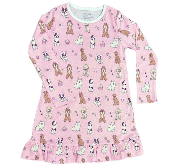 Pijama Vestido Rosa Doggie Day Care