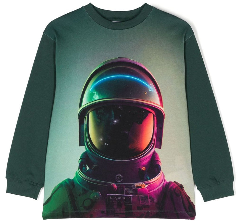 Playera Manga Larga Space Helmet