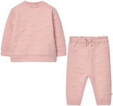 Sudadera Y Pantalón Rosa