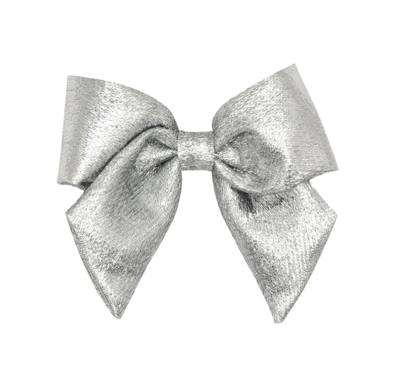 Medium Metallic Lame Weebow Silver