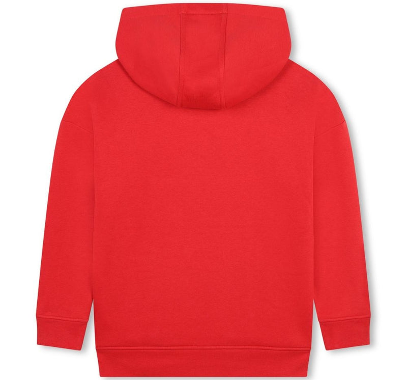 Hoodie Front Graphic Red