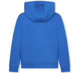 Hoodie Printed Logo Royal Blue