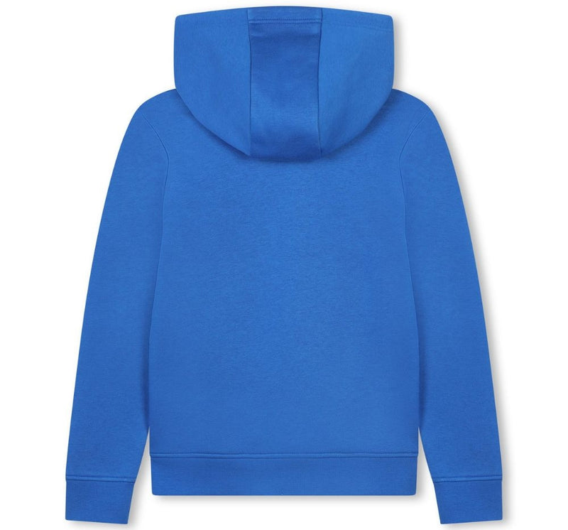 Hoodie Printed Logo Royal Blue