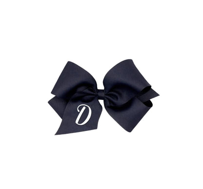 Monogram Gro Mini Bow Nvy/Wht D
