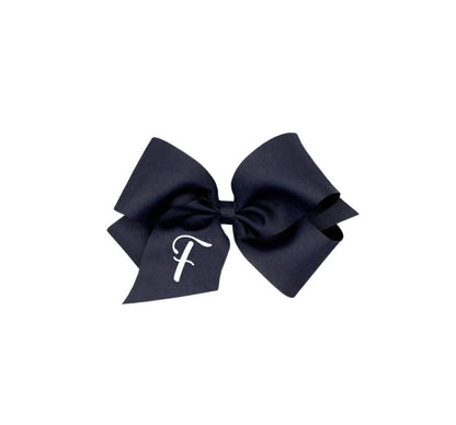 Monogram Gro Mini Bow Nvy/Wht F