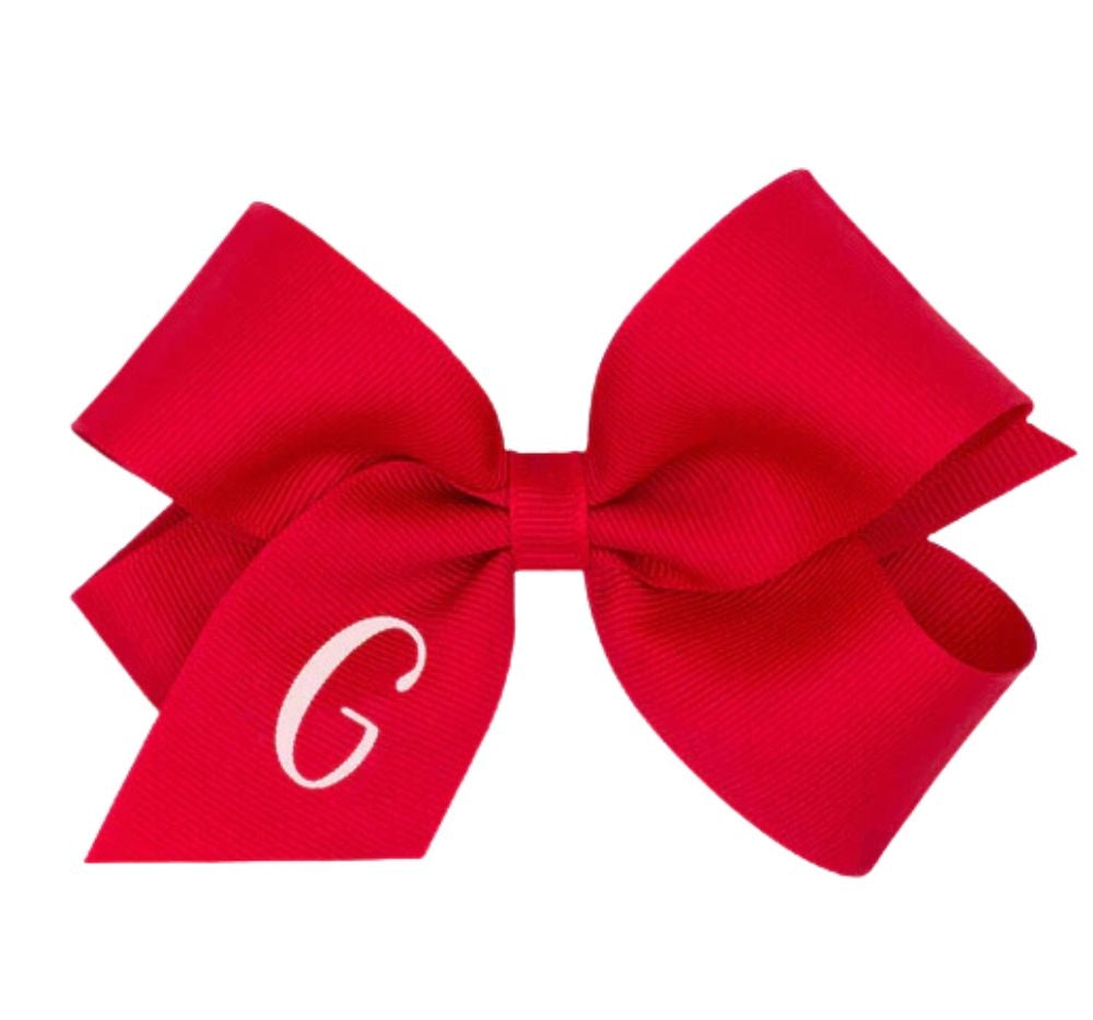 King Monogram Gro Basic Red G