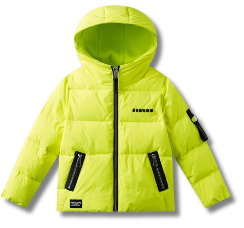 Puffy Down Jacket Hot Lime