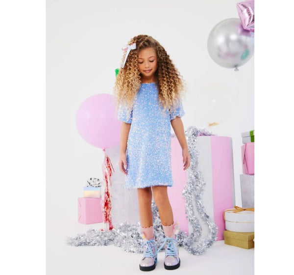 Vestido Lentejuelas Snow Angel