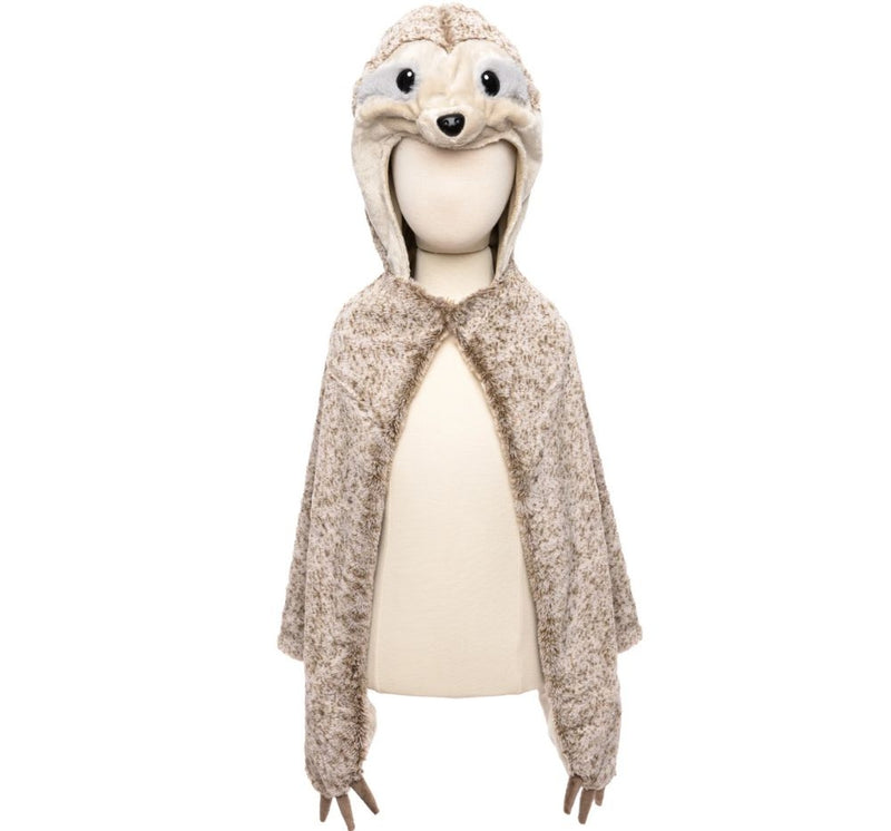 Cute & Cuddly Sloth Cape 4-6