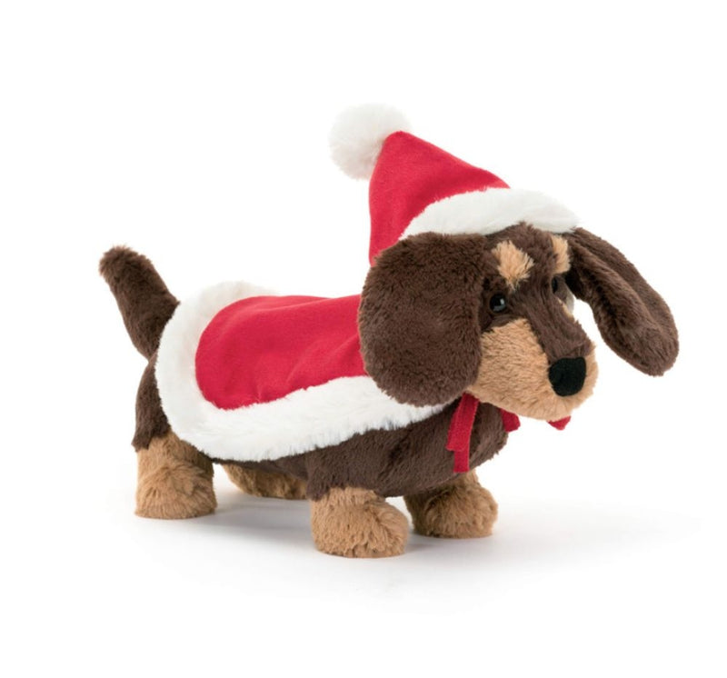 Peluche Perro Salchicha Navideño