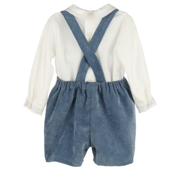 Conjunto niño Majestic Cord Azul Marino