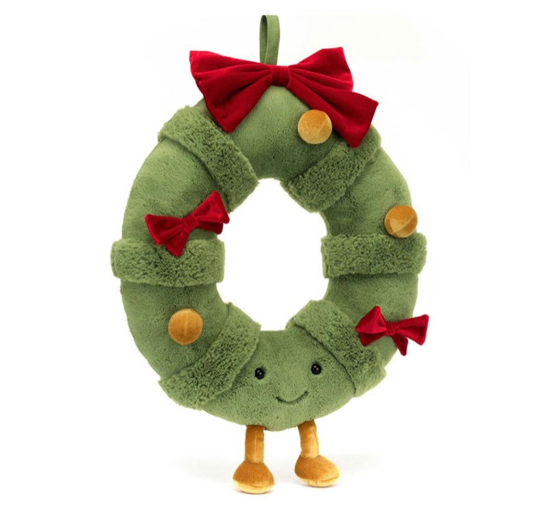 Amuseable Decorated Christmas Wreath