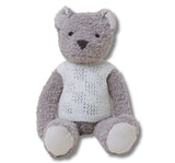 Cozychic Bear Buddie W/Vest Taupe Cream