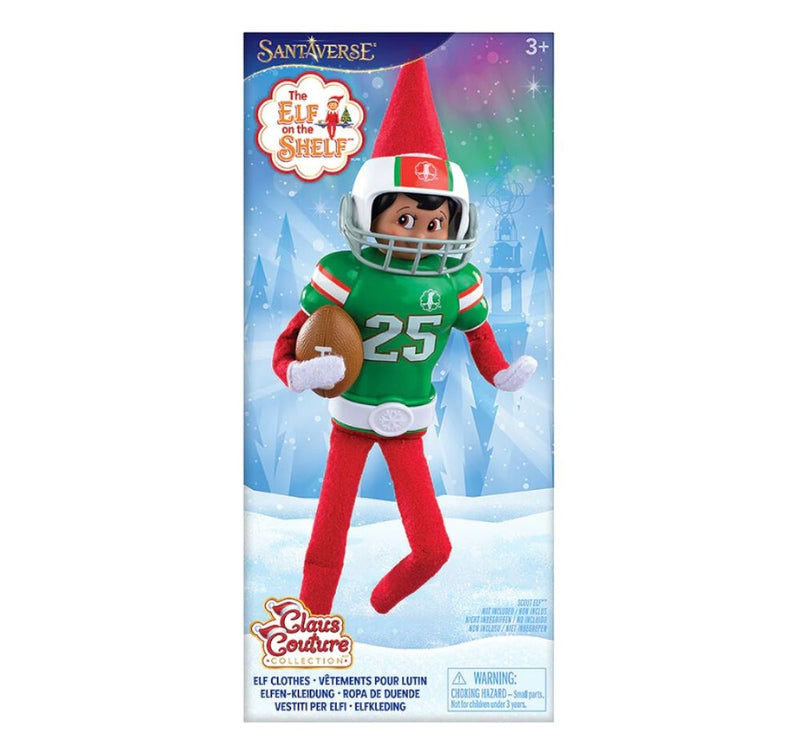 Claus Couture Touchdown Outfit Set