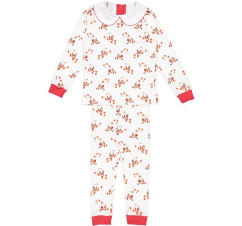 Candy Cane Sleigh Girl Pajama