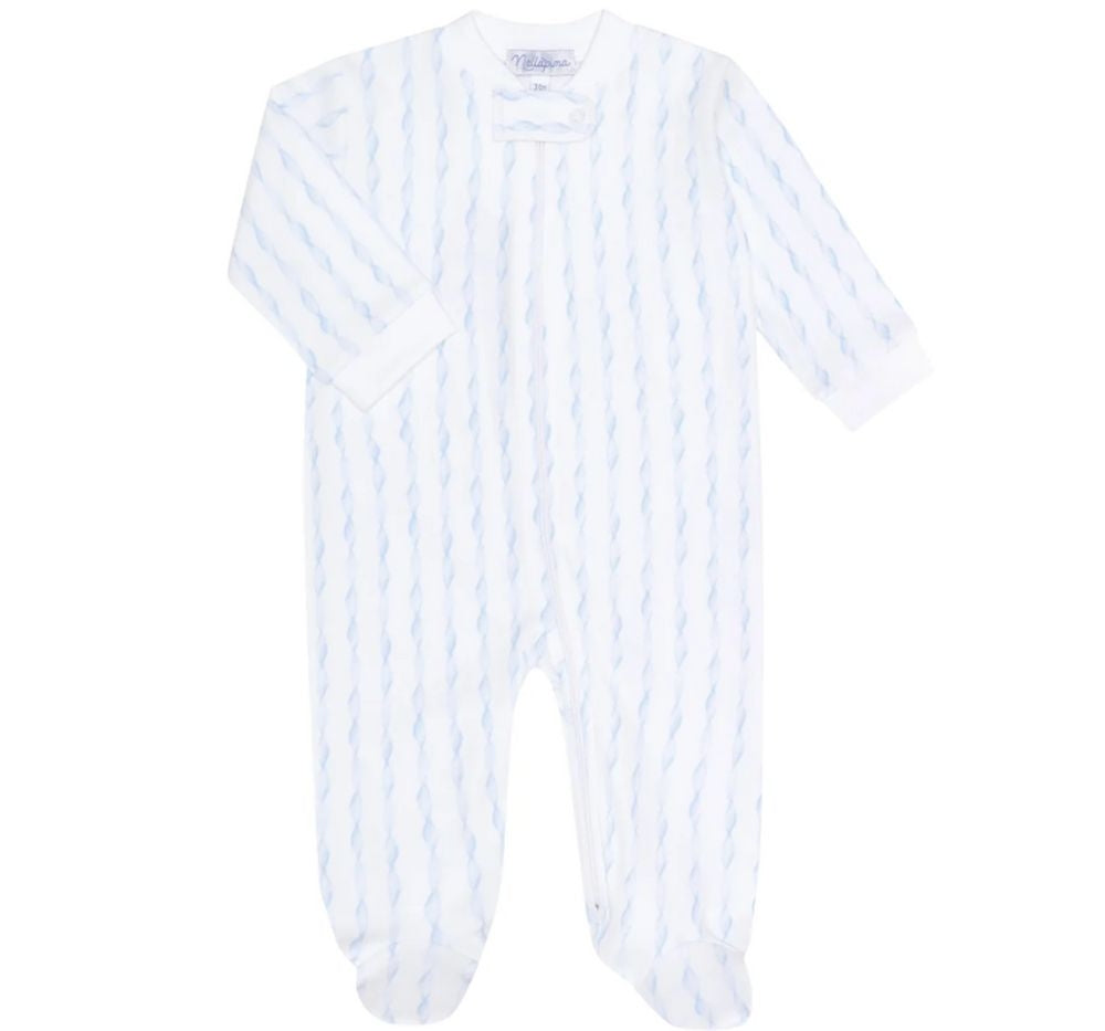 Mameluco Blue Twirls