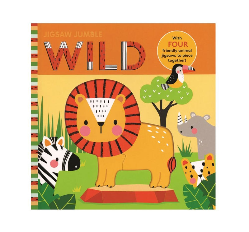 Libro Jigsaw Jumble - Wild