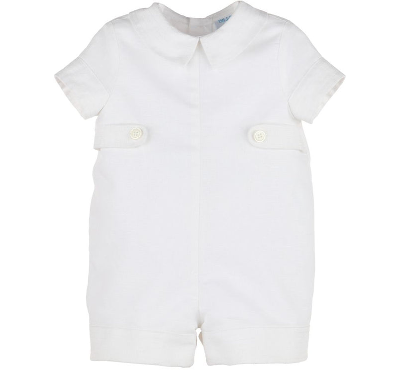 Linen  Boy Bubble White