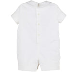 Linen  Boy Bubble White