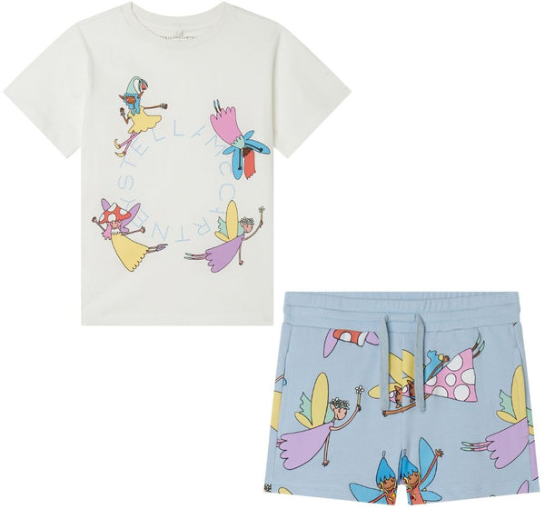 Blusa Y Shorts Estampado Fairies