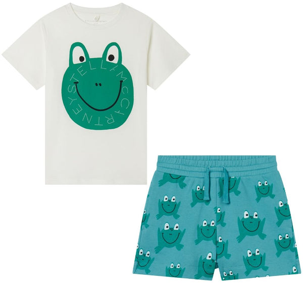 Blusa Frog Logo Disk Y Sweat Sweat Shorts