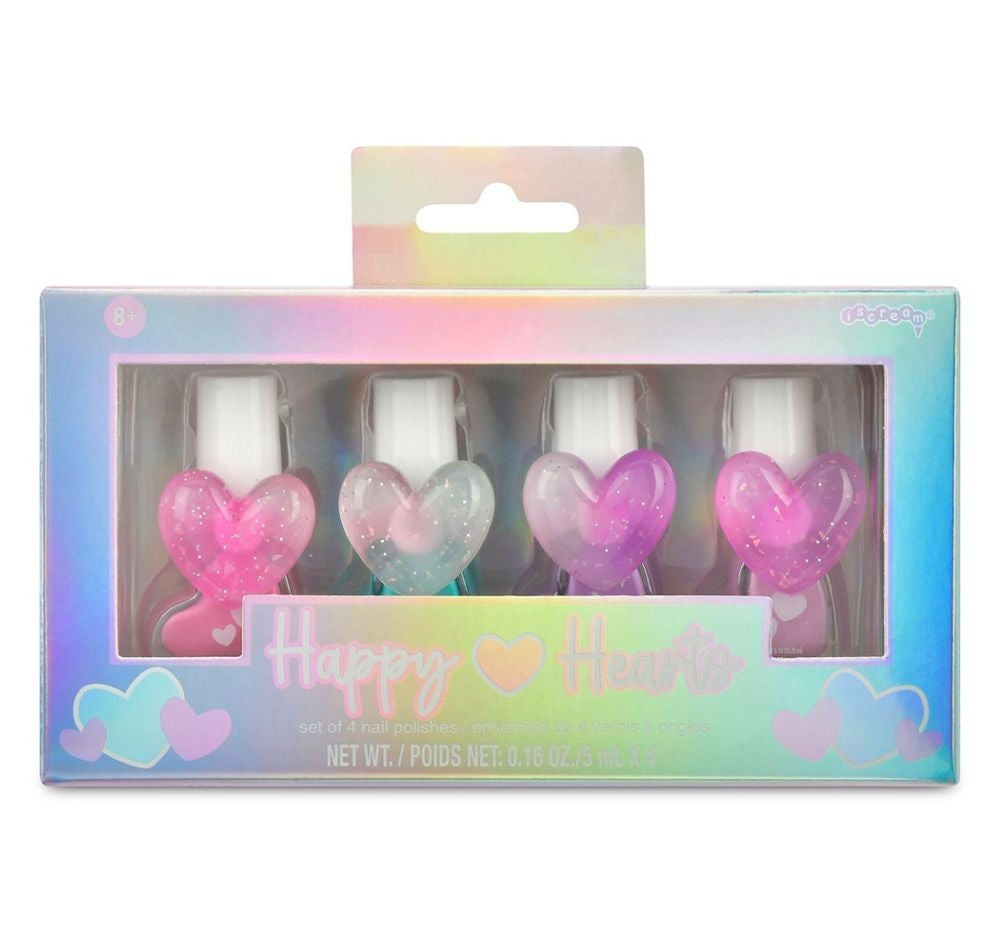 Mini Set Pinturas Para Uñas Happy Hearts