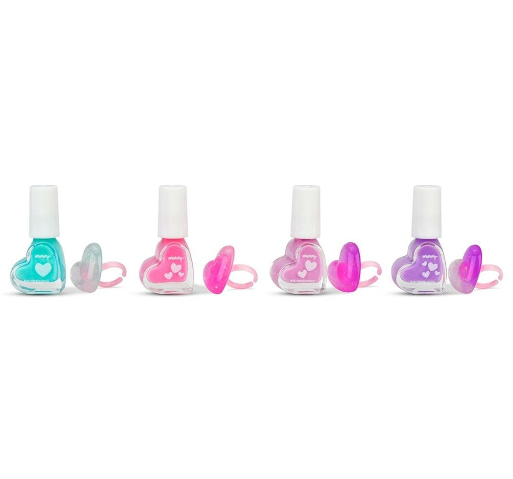 Mini Set Pinturas Para Uñas Happy Hearts