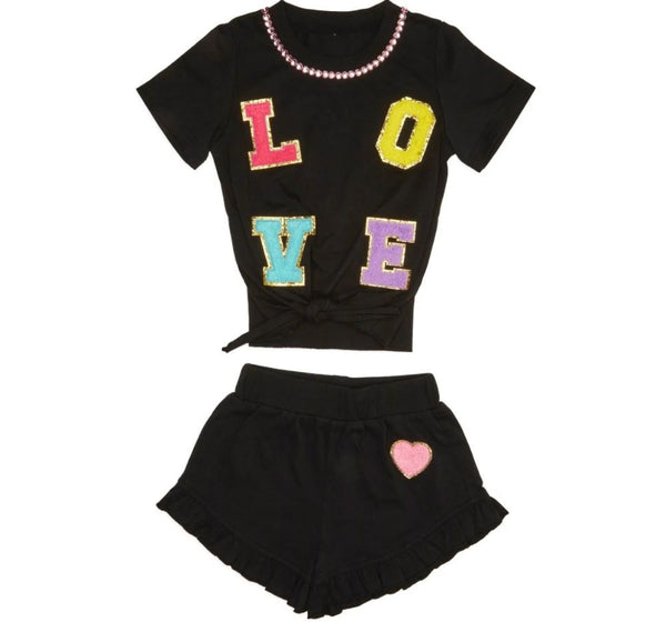 Conjunto Blusa Y Shorts Lexie Love