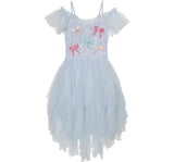 Vestido Tutu Blue Chill