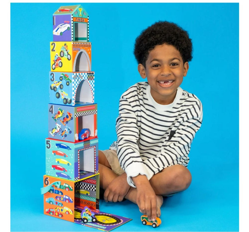 Stack & Play Cars
