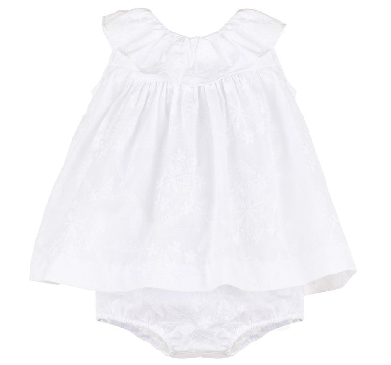 Romper Eyelet Blanco