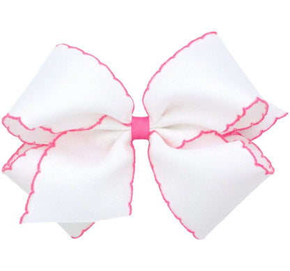 King Moonstitch Basic White Hot Pink