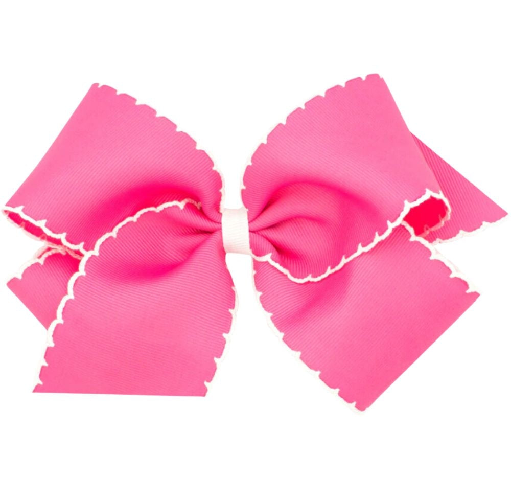 King Moonstitch Basic Hot Pink White