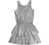 Vestido Tiered Silver