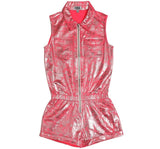 Romper Leather Coral