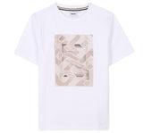 Playera Blanca Con Estampado