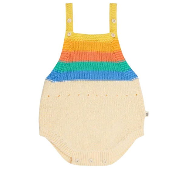 Rainbow Stripe Romper