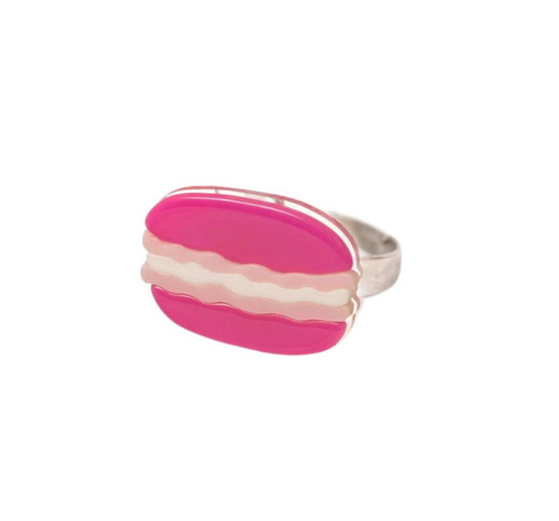 Anillo Macarron Hot Pink