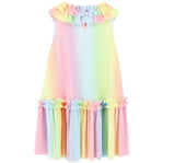 Vestido Ember Pleated Rainbow