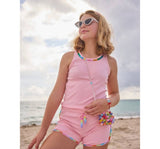 Conjunto Blusa Y Shorts Rainbow Necklace Gem