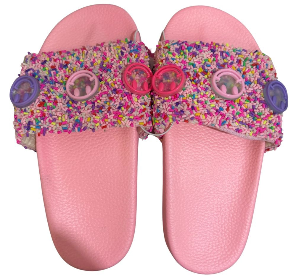 Sprinkle Smile Charm Slides
