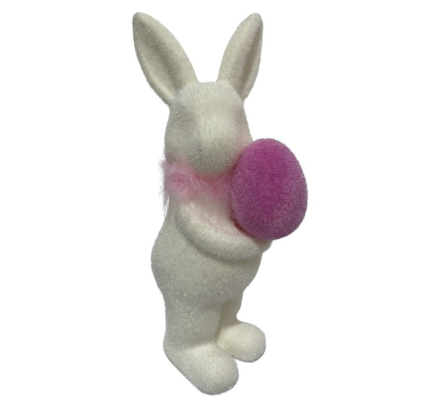 Conejo Bufanda Con Huevo Rosa