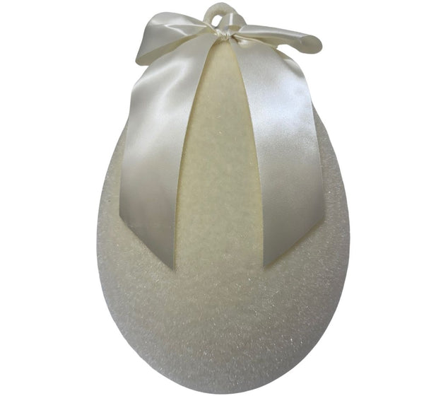 Huevo Colgante 15.75" Cream