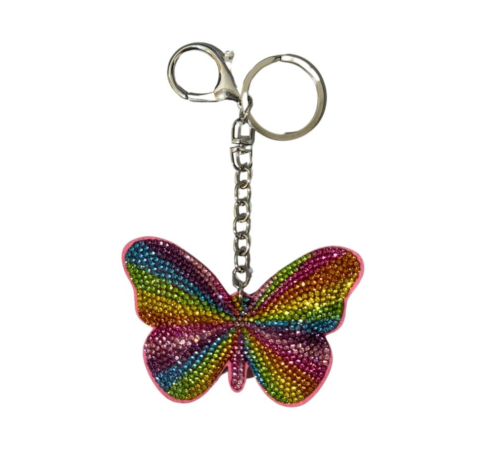 Crystal Keychains Butterfly